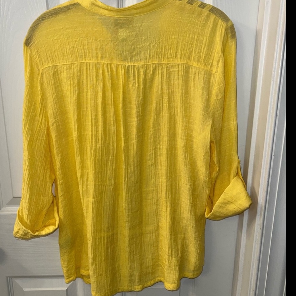2-Ruby Rd Tops Blue & Yellow Sz M & PM - Picture 5 of 11